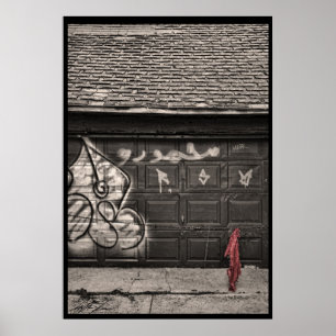 Póster Por Un Hilo De Puerta Trasera...