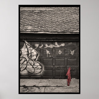 Póster Por Un Hilo De Puerta Trasera...