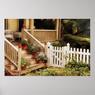 Póster Porche - El jardín de mi abuela