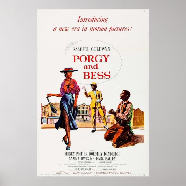 Póster Porgy and Bess (Frente)