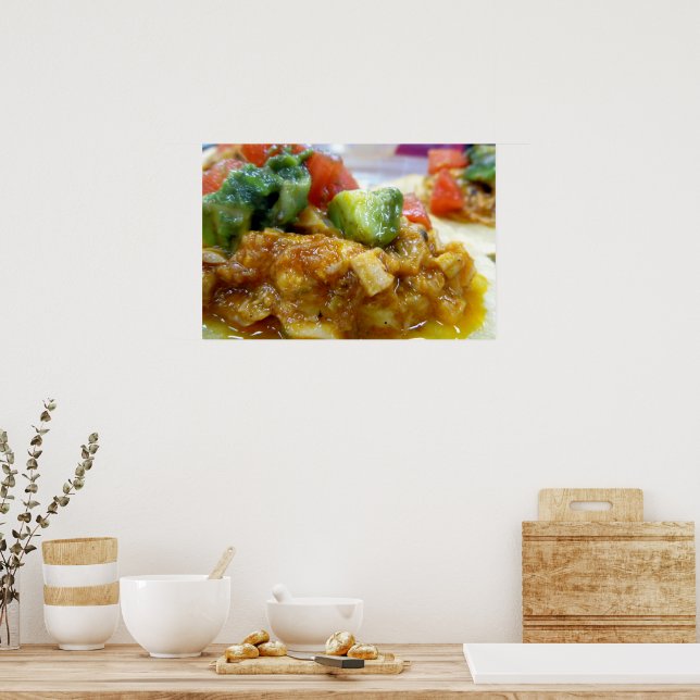 Póster Pork tostada (Cocina)