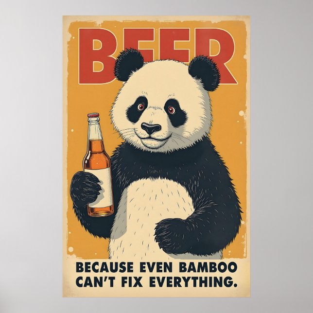 Póster Porque ni Bambú puede arreglar todo Poster (Frente)