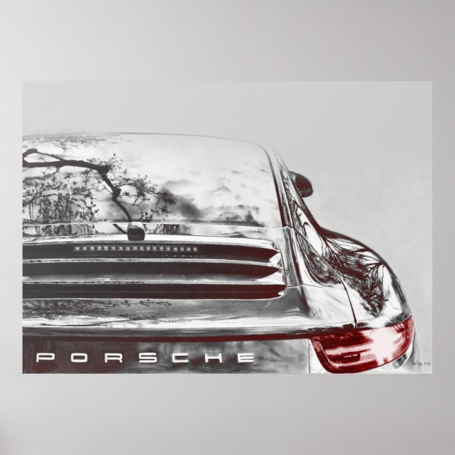 Póster Porsche (Frente)
