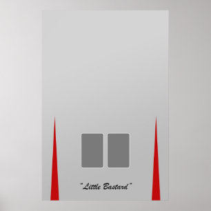 Póster Porsche 550 Spyder