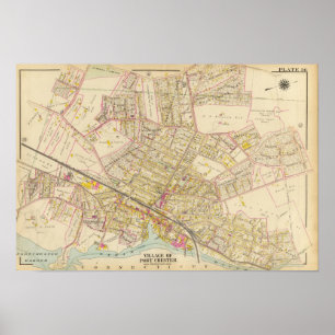 Póster Port Chester, Nueva York