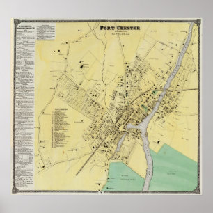 Póster Port Chester, NY