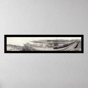 Póster Port Covington, MD Photo 1913