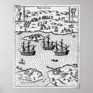 Póster Port Desire   1626 (Grabado)