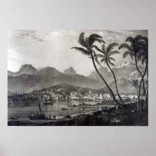 Póster Port Louis 'Views in the Mauritius' by