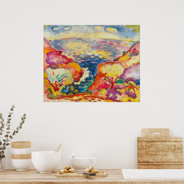 Póster Port Miou | George Braque | (Cocina)