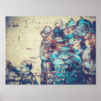 Póster Port Townsend Hastings Building Vintage Artwork 