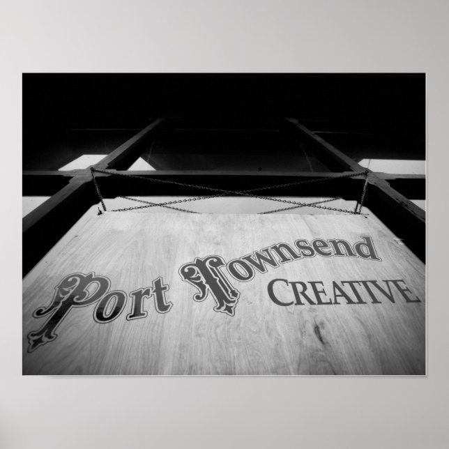 Póster Port Townsend, Washington Fotografía Creativa (Frente)