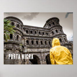 Póster Porta Nigra en Trier Renania Palatinado Alemania