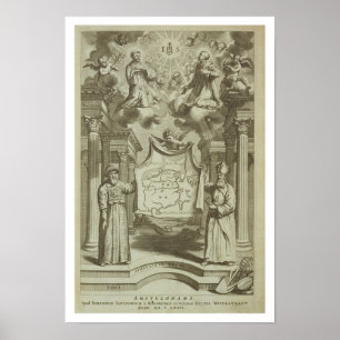 Póster Portada de 'China ilustrada' por Athanasius