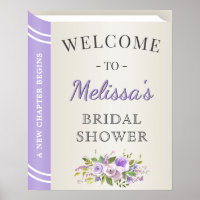 Portada de cuento de lavanda Bienvenida a la boda