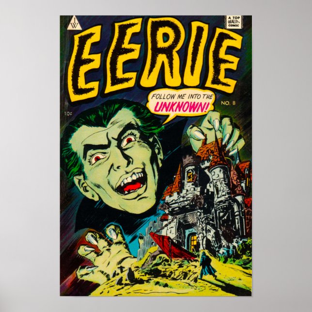 Póster Portada de Eerie — Sígueme en lo desconocido (Frente)
