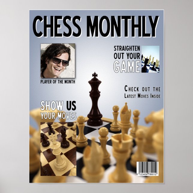 Póster Portada de Fake Chess Magazine - Poster (Frente)