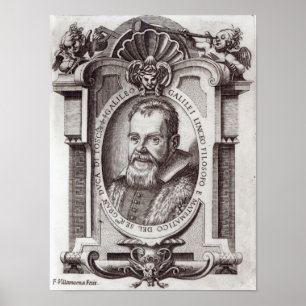 Póster Portada de 'Il Saggiatore' de Galileo