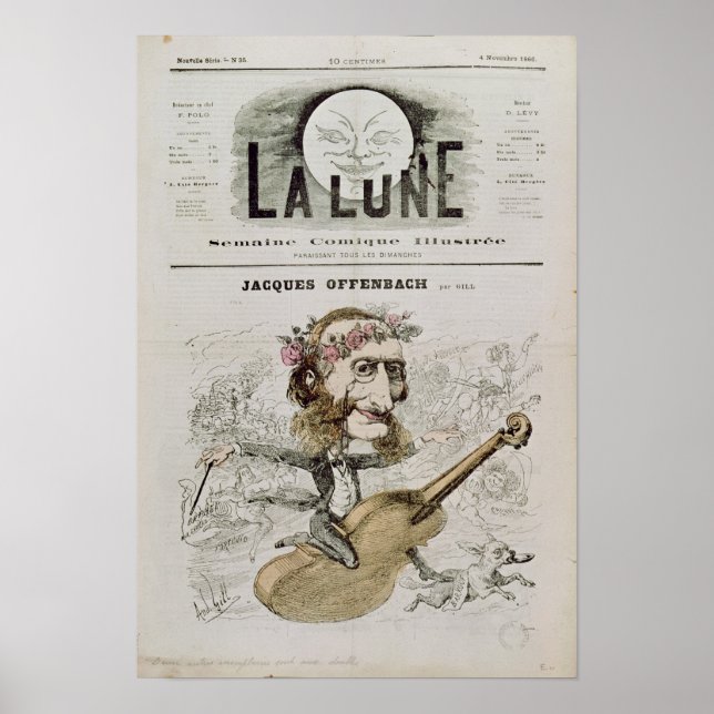 Póster Portada de 'La Lune' (Frente)