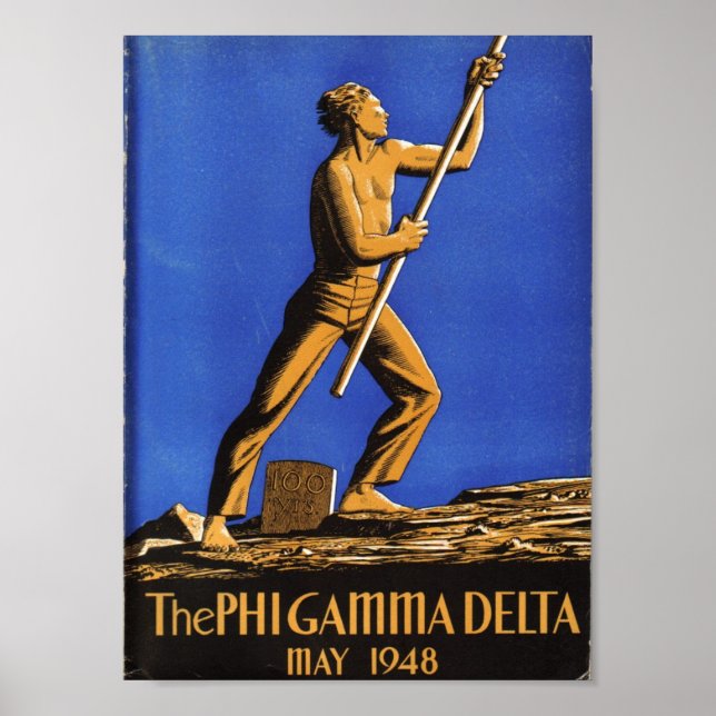 Póster Portada de la revista 100 Aniversario (Frente)