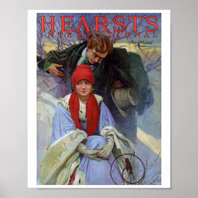 Póster Portada de la revista, Alphonse Mucha (Frente)