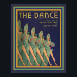 Póster Portada de la revista de danza - Poster Art Deco 1<br><div class="desc">Gran portada Art Déco para la Revista Dance. medidas posters 16 x 20.</div>
