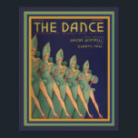 Póster Portada de la revista de danza - Poster Art Deco 1<br><div class="desc">Gran portada Art Déco para la Revista Dance. medidas posters 16 x 20.</div>