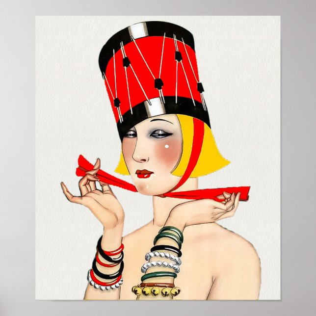 Póster Portada de la revista de teatro (Frente)