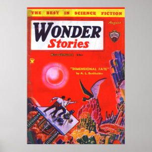 Póster Portada de libros antiguos -A L Burkholder 1934