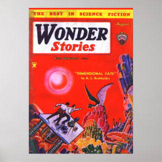 Póster Portada de libros antiguos -A L Burkholder 1934