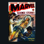 Póster Portada de Norman Saunders de Marvel Science Stori<br><div class="desc">Portada de Norman Saunders de Marvel Science Stories of Anime Personalizado Comic Fiction Manga</div>