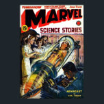 Póster Portada de Norman Saunders de Marvel Science Stori<br><div class="desc">Portada de Norman Saunders de Marvel Science Stories of Anime Personalizado Comic Fiction Manga</div>