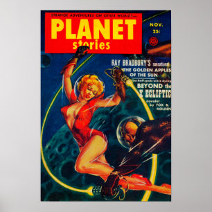 Póster Portada de revista 2 de las historias del planeta