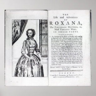 Póster Portada de 'Roxana, el afortunado