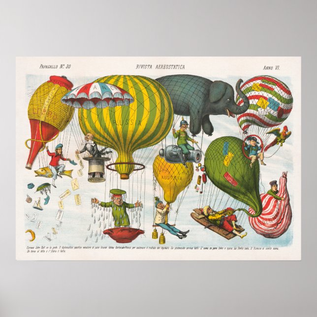 Póster Portada de un periódico de época (Frente)