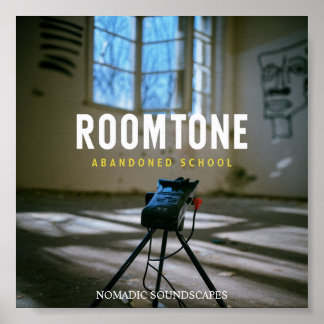 Póster Portada del Álbum Abandoned School Room Tone