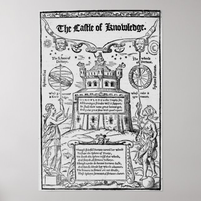 Póster Portada del 'Castillo del Conocimiento' (Frente)