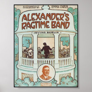 Póster Portada del libro de canciones de la banda de ragt