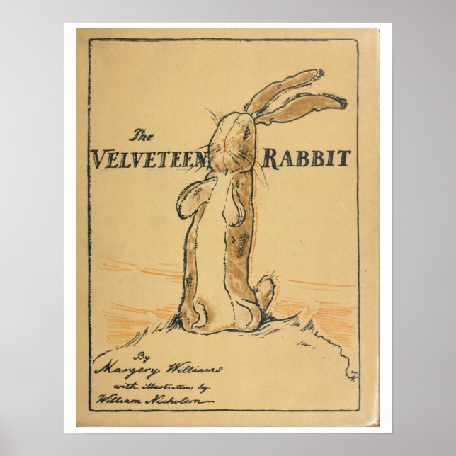 Póster Portada del libro - El conejo de velveteen (Frente)