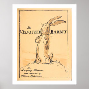 Póster Portada del libro - El conejo de velveteen