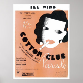 Póster Portada del Vintage Songbook del desfile del club 