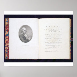 Póster Portada y página de título de "A Voyage to the So"