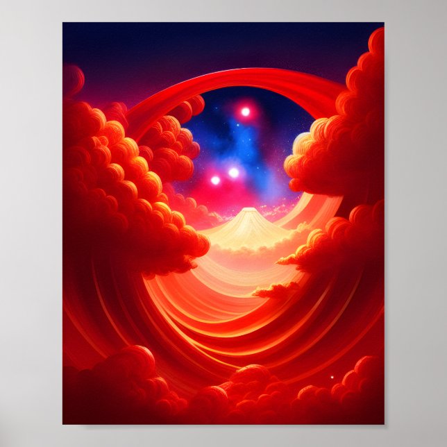 Póster Portal a la Montaña de Dios Poster (Frente)