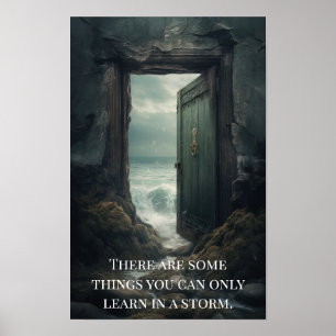 Póster - Portal a la puerta del océano generado po