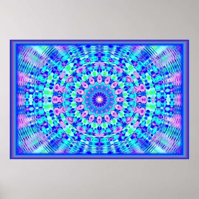 Póster Portal a la Quinta Dimensión Sagrada (Frente)