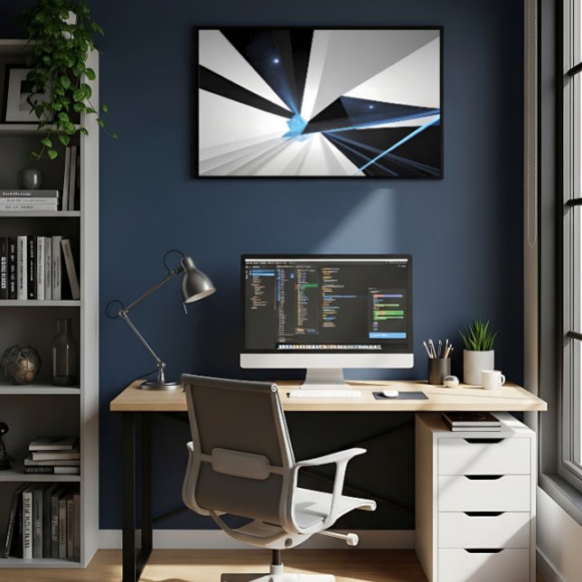 Póster Portal Cósmico Abstracto (Subido por el creador)