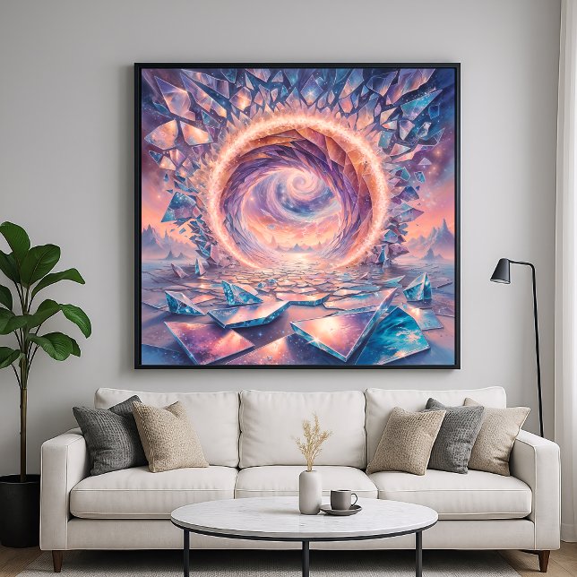 Póster Portal de dimensiones - Estilo de Ilustracion surr (Subido por el creador)