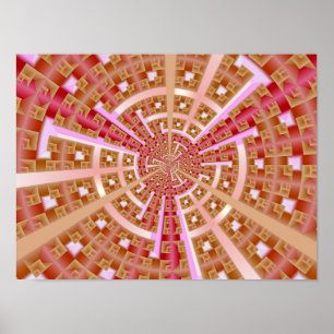 Póster Portal de Espacio Fractal