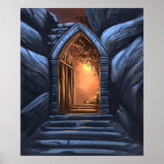 Póster Portal to the fantasy world