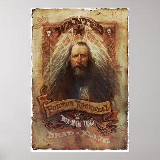 Póster Porter Rockwell print